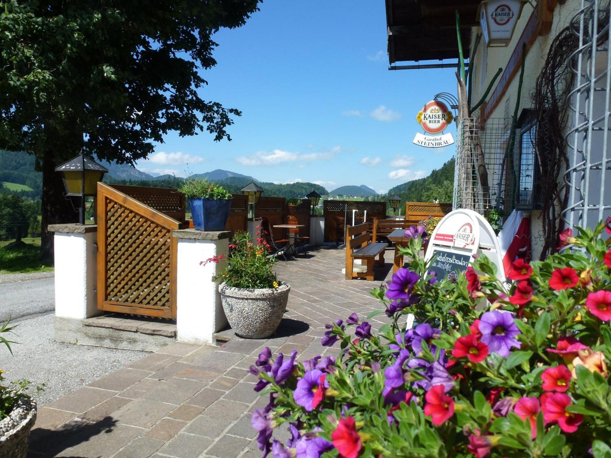 Gasthof Steinbraeu Faistenau Exterior photo